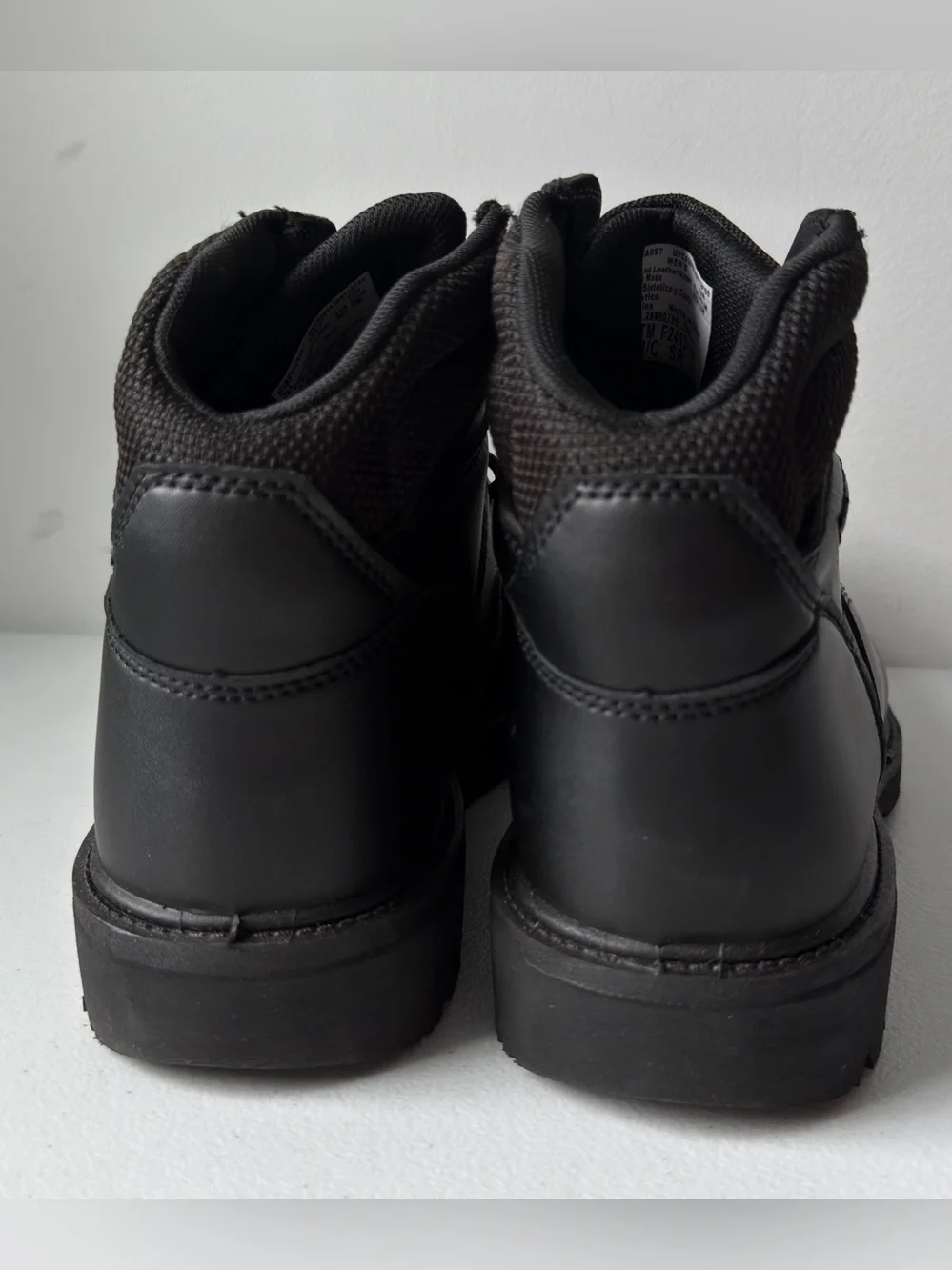 Brahma Steel Toe Work Boots Men’s 12 Wide Black Safety Industrial